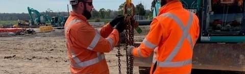 Install trench support